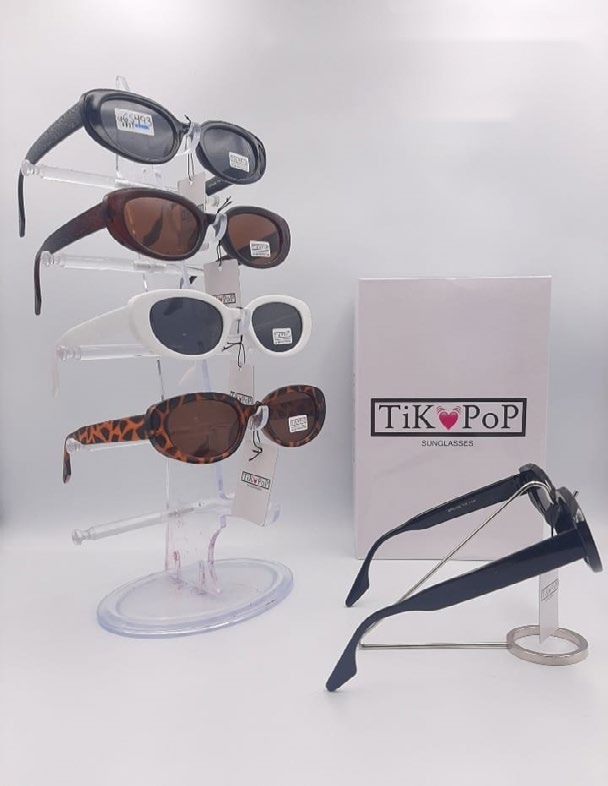 [EB-SP65493] Lentes de Sol de Moda Tik Pop Ovalado Acetato Caja 12 Pz SP65493