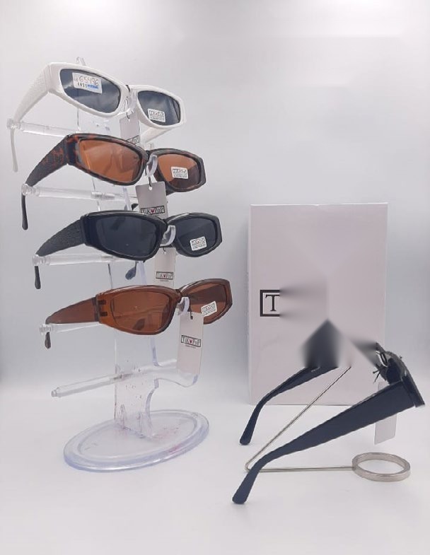 [EB-SP65496] Lentes de Sol de Moda Tik Pop Rectangular envolvente Acetato Caja 12 Pz SP65496