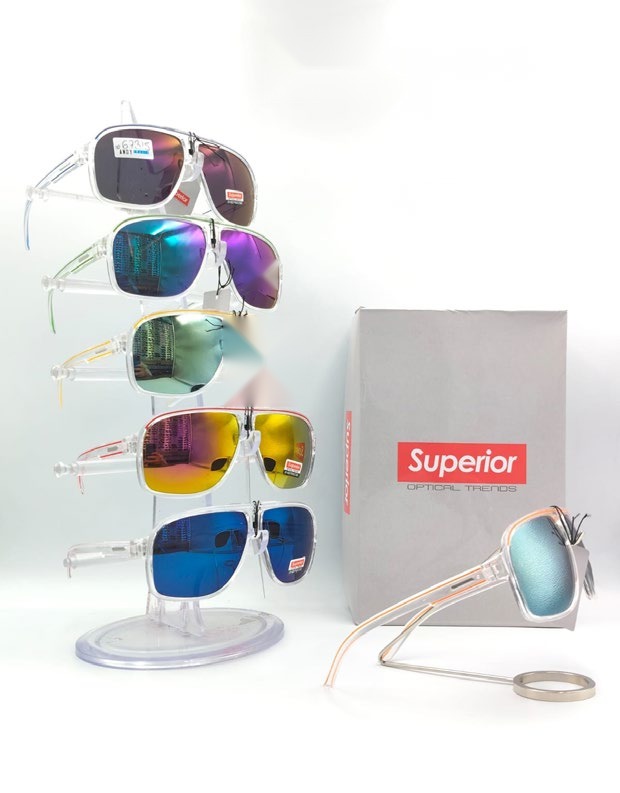 [EB-SP67315] Lentes de Sol Superior Cuadrado Caja 12 Pz SP67315