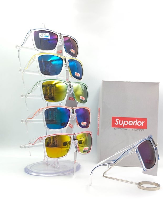 Lentes de Sol Superior Cuadrado Caja 12 Pz SP67317
