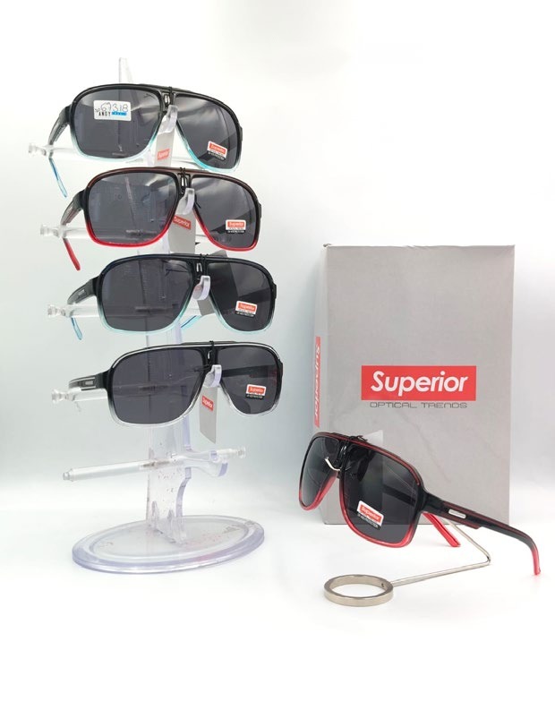 [EB-SP67318] Lentes de Sol Superior Aviador cuadrado Caja 12 Pz SP67318
