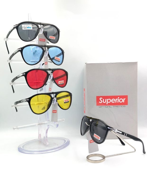 [EB-SP67364] Lentes de Sol Superior Aviador doble puente Caja 12 Pz SP67364