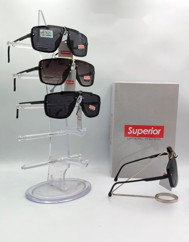 [EB-SP67629] Lentes de Sol Superior Escudo flat top Caja 12 Pz SP67629