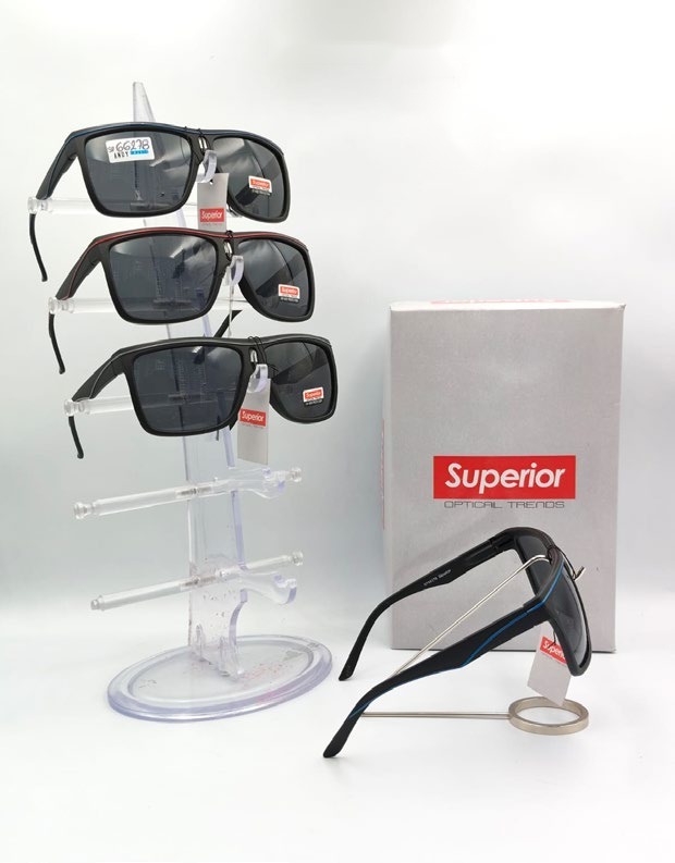 [EB-SP66278] Lentes de Sol Superior Cuadrado Caja 12 Pz SP66278