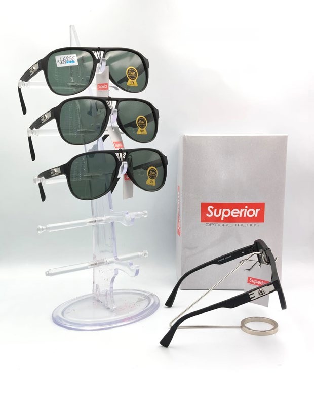 Lentes de Sol Superior Aviador Mica de Vidrio Caja 12 Pz SP66256
