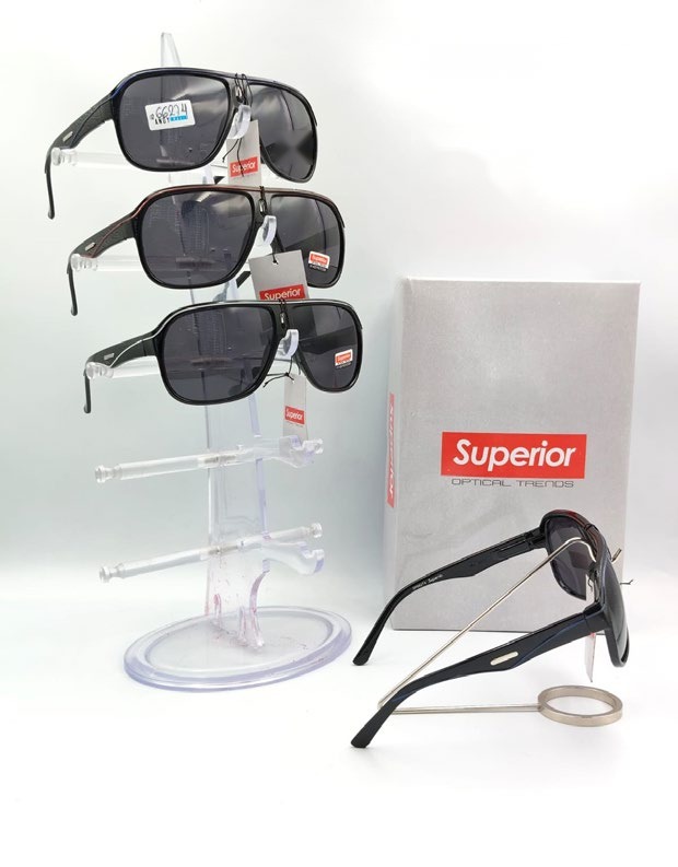 [EB-SP66274] Lentes de Sol Superior Aviador con Flex Caja 12 Pz SP66274