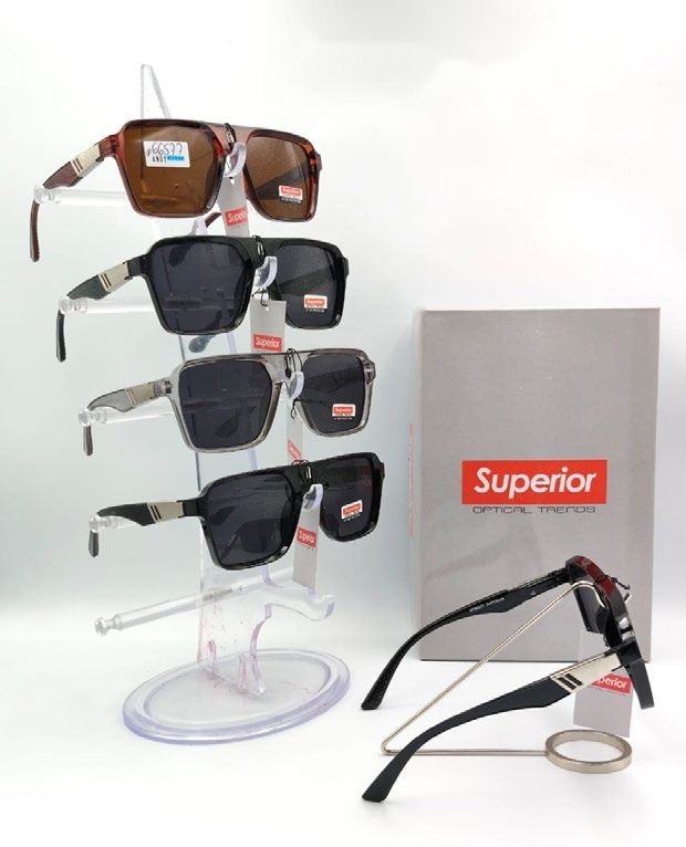 [EB-SP66577] Lentes de Sol Superior Cuadrado Caja 12 Pz SP66577