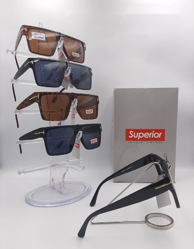 [EB-SP64241] Lentes de Sol Superior Escudo flat top Caja 12 Pz SP64241