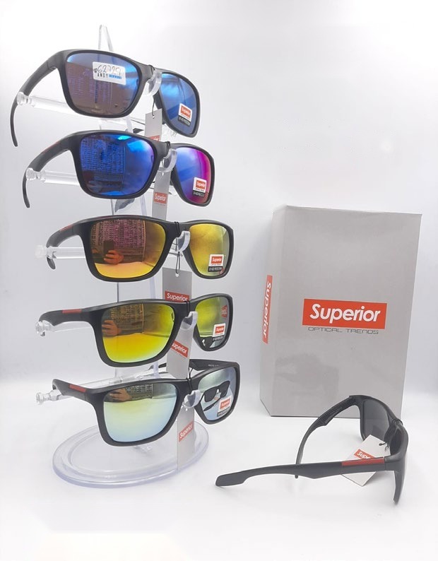 Lentes de Sol Superior Cuadrado envolvente Caja 12 Pz SP62729