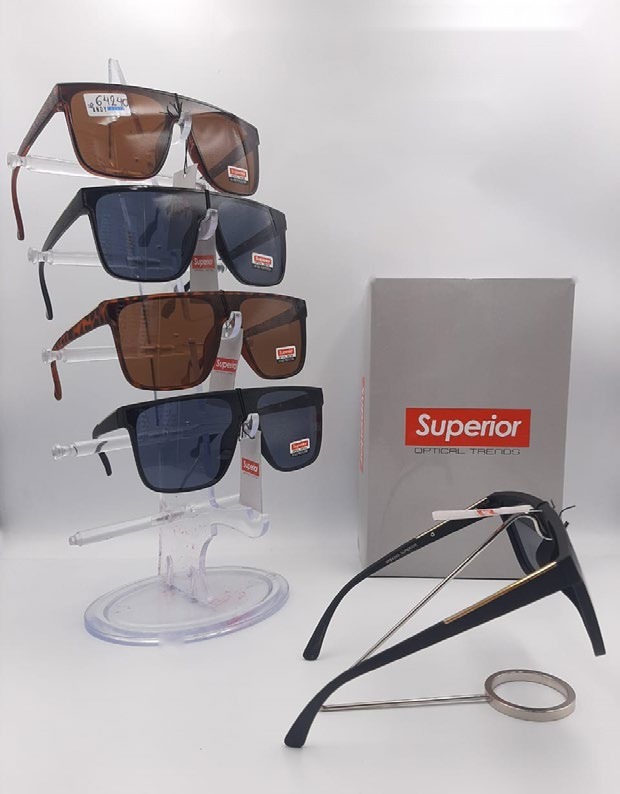 [EB-SP64240] Lentes de Sol Superior Escudo flat top Caja 12 Pz SP64240