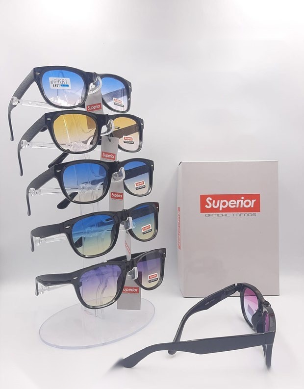 [EB-SP64281] Lentes de Sol Superior Wayfarer Caja 12 Pz SP64281