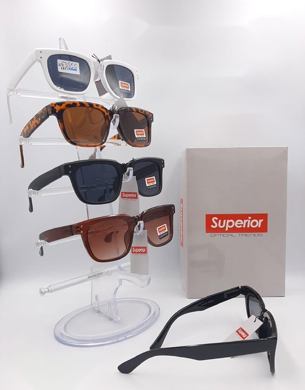 [EB-SP63555] Lentes de Sol Superior Wayfarer con Flex Caja 12 Pz SP63555