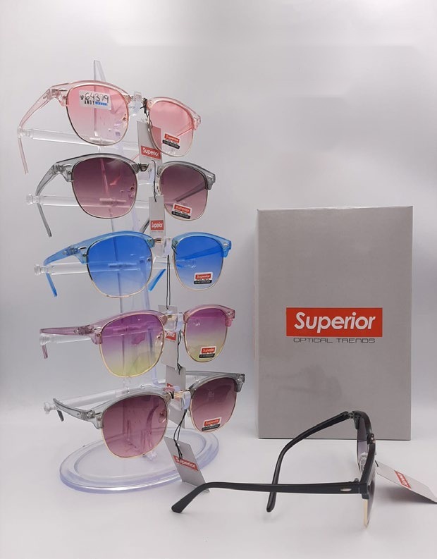 [EB-SP64379] Lentes de Sol Superior Clubmaster Caja 12 Pz SP64379