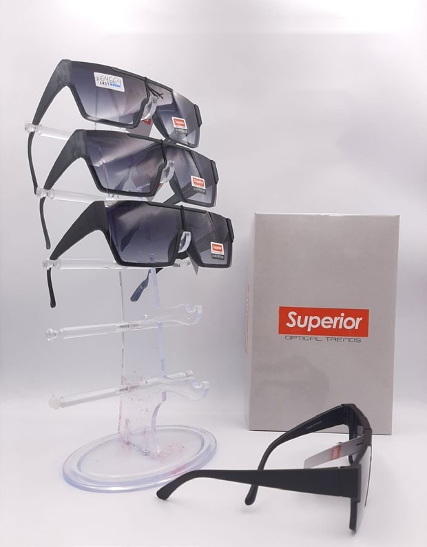 [EB-SP64664] Lentes de Sol Superior Escudo envolvente Caja 12 Pz SP64664