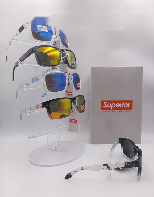 [EB-SP64672] Lentes de Sol Superior Cuadrado Caja 12 Pz SP64672