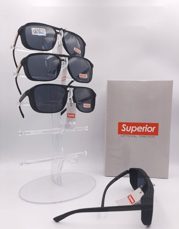 [EB-SP64239] Lentes de Sol Superior Aviador cuadrado Caja 12 Pz SP64239