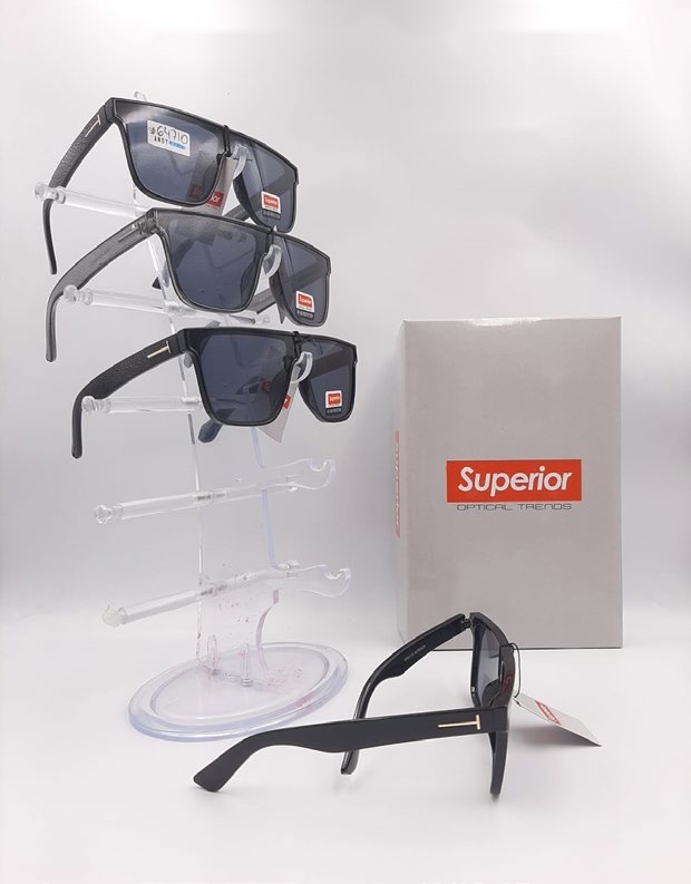 [EB-SP64710] Lentes de Sol Superior Escudo flat top Caja 12 Pz SP64710