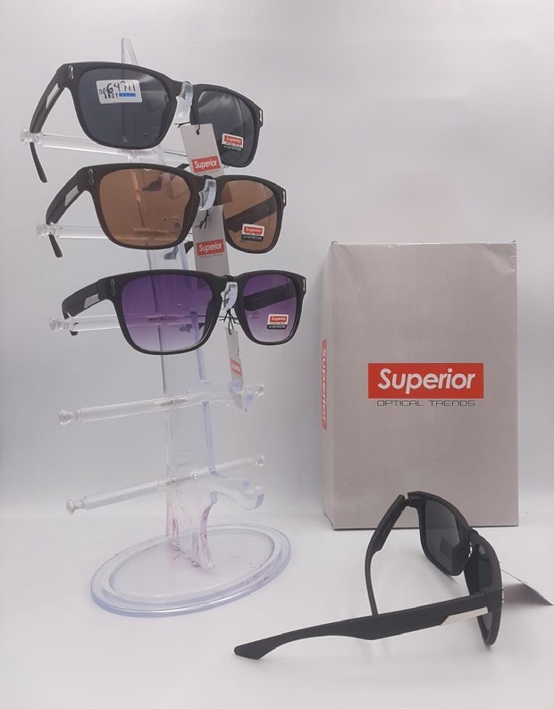 [EB-SP64711] Lentes de Sol Superior Cuadrado Caja 12 Pz SP64711