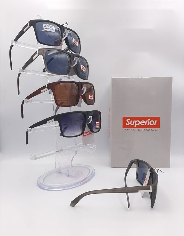 [EB-SP64712] Lentes de Sol Superior Cuadrado Caja 12 Pz SP64712