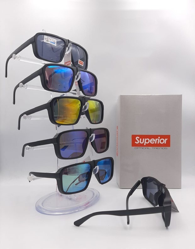 [EB-SP64716] Lentes de Sol Superior Cuadrado Caja 12 Pz SP64716