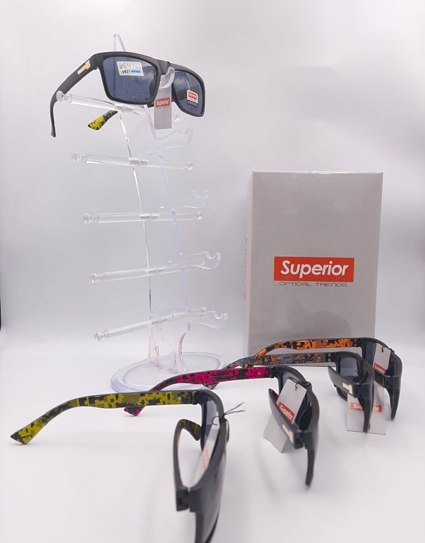 [EB-SP64721] Lentes de Sol Superior Cuadrado Caja 12 Pz SP64721