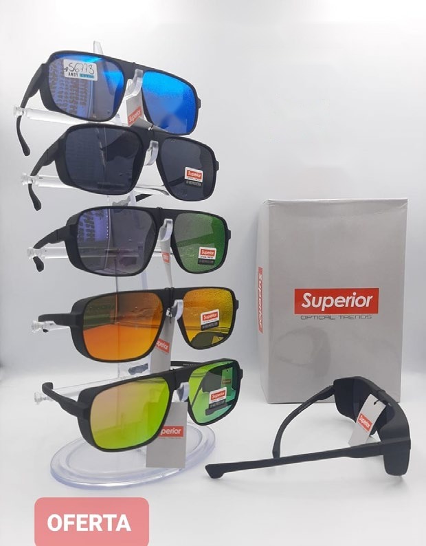 [EB-SP56773] Lentes de Sol Superior Aviador cuadrado Caja 12 Pz SP56773