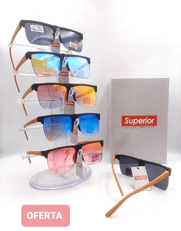 Lentes de Sol Superior Semi al aire Caja 12 Pz SP62395