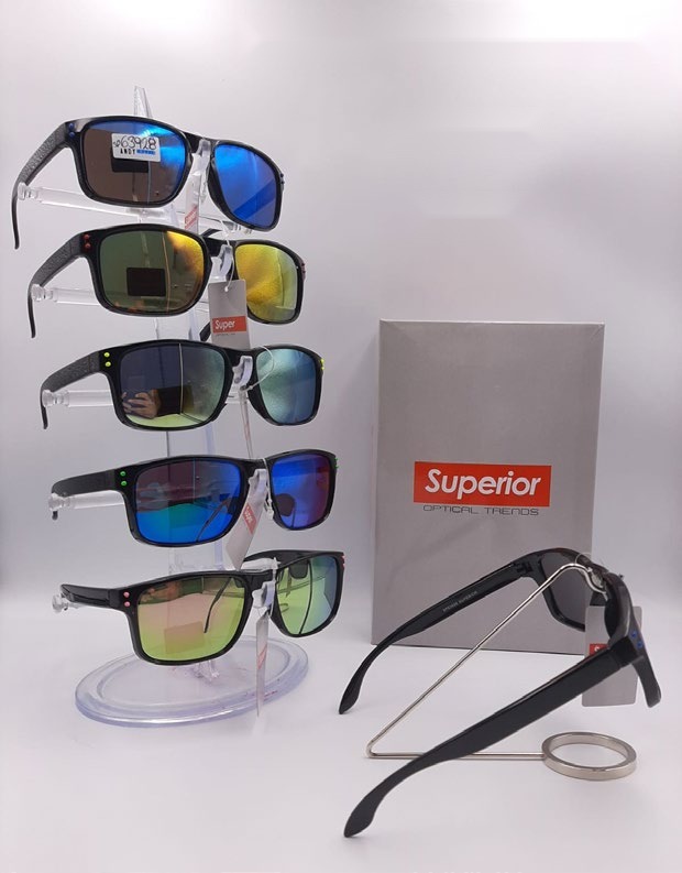 [EB-SP63928] Lentes de Sol Superior Cuadrado Caja 12 Pz SP63928