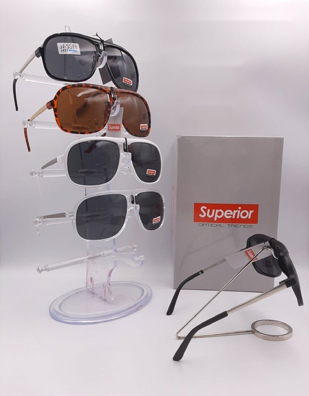 [EB-SP65514] Lentes de Sol Superior Aviador cuadrado Caja 12 Pz SP65514
