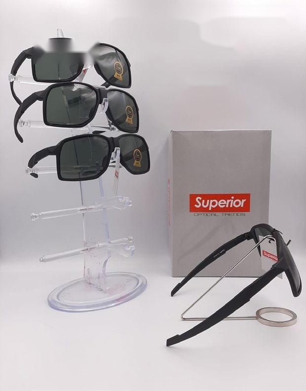 [EB-SP65700] Lentes de Sol Superior Cuadrado Mica de Vidrio Caja 12 Pz SP65700