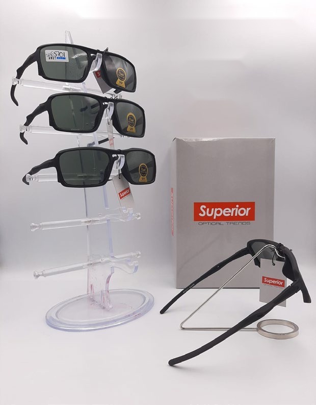 [EB-DP65701] Lentes de Sol Superior Cuadrado Mica de Vidrio Caja 12 Pz DP65701