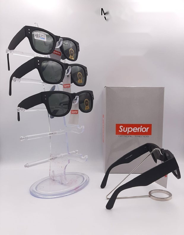 [EB-SP65702] Lentes de Sol Superior Wayfarer Mica de Vidrio Caja 12 Pz SP65702