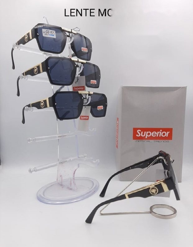 [EB-SP66155] Lentes de Sol Superior Escudo Caja 12 Pz SP66155