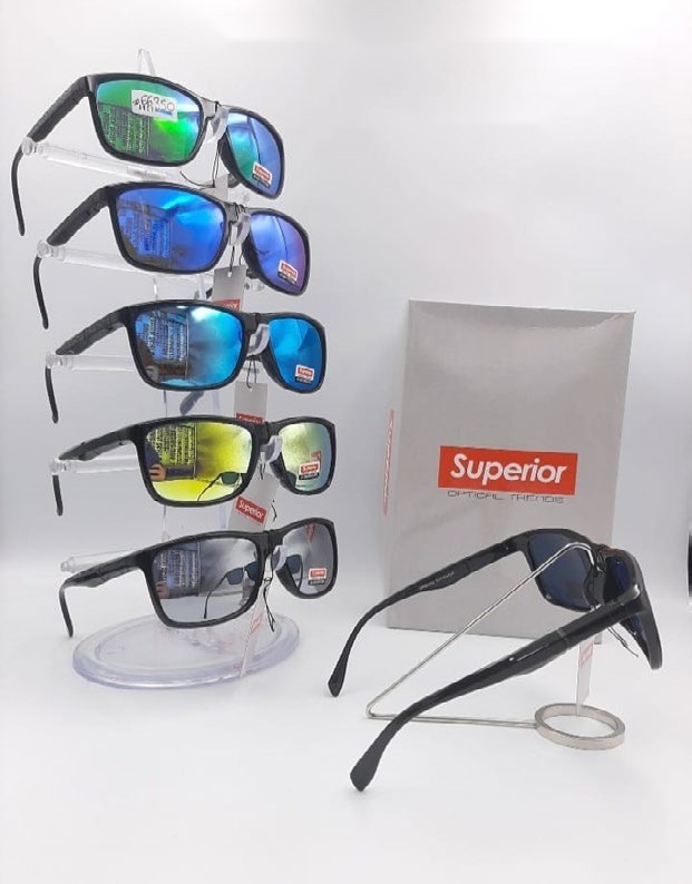 [EB-SP66350] Lentes de Sol Superior Cuadrado Caja 12 Pz SP66350
