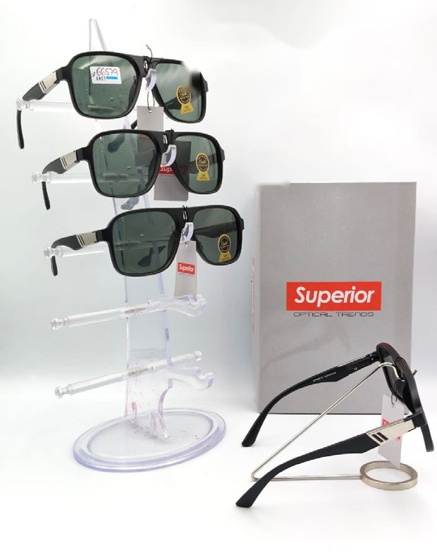 [EB-SP66579] Lentes de Sol Superior Aviador cuadrado Mica de Vidrio Caja 12 Pz SP66579
