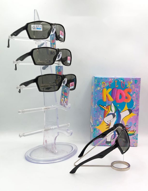 [EB-SP67272] Lentes de Sol para Niños Delux Kids Deportivo Caja 12 Pz SP67272