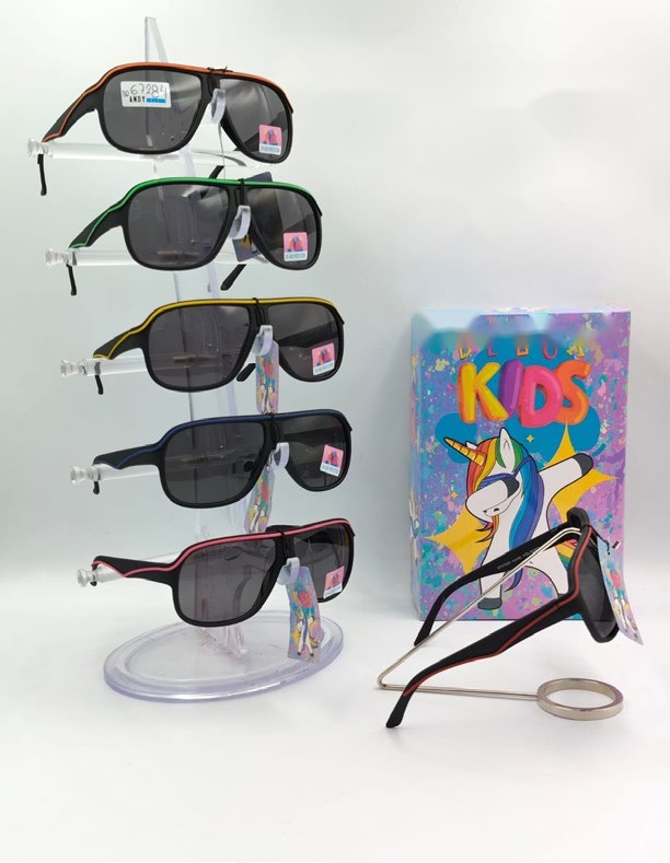[EB-SP67284] Lentes de Sol para Niños Delux Kids Deportivo Caja 12 Pz SP67284