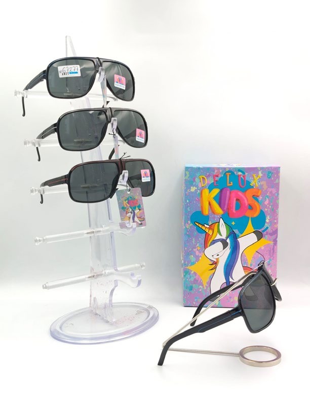 [EB-SP67277] Lentes de Sol para Niños Delux Kids Cuadrado Caja 12 Pz SP67277