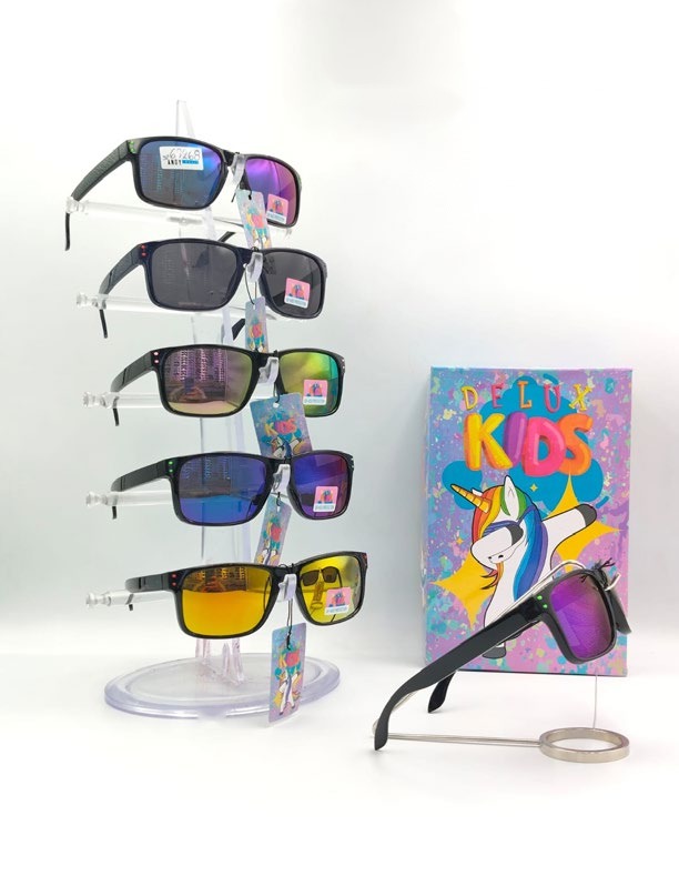 [EB-SP67268] Lentes de Sol para Niños Delux Kids Deportivo Caja 12 Pz SP67268