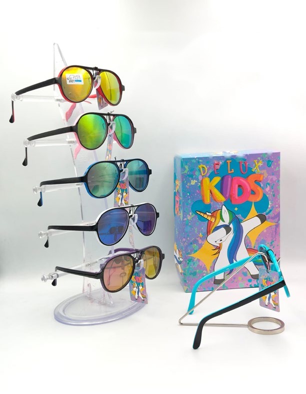 [EB-SP67159] Lentes de Sol para Niños Delux Kids Redondo Caja 12 Pz SP67159