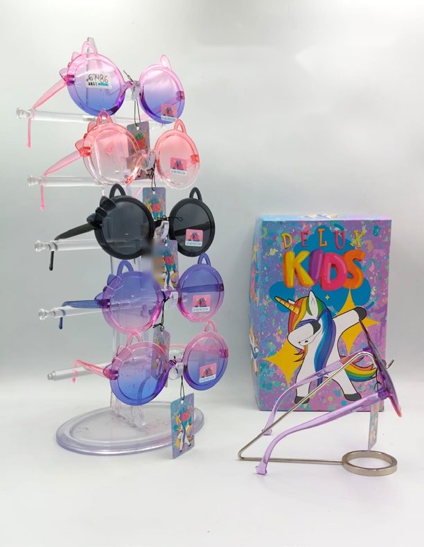 Lentes de Sol para Niños Delux Kids Redondo Caja 12 Pz SP67486