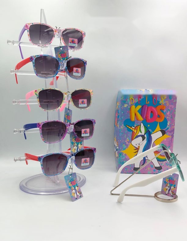 [EB-SP67531] Lentes de Sol para Niños Delux Kids Cuadrado Caja 12 Pz SP67531
