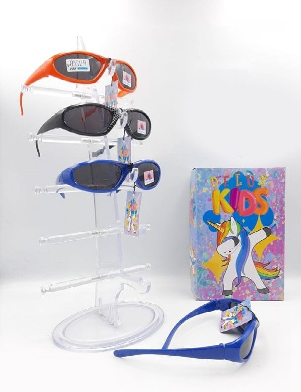 [EB-SP60529] Lentes de Sol para Niños Delux Kids Deportivo Caja 12 Pz SP60529