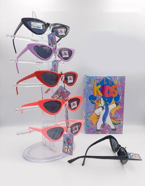 [EB-SP59691] Lentes de Sol para Niños Delux Kids Cat eye Caja 12 Pz SP59691