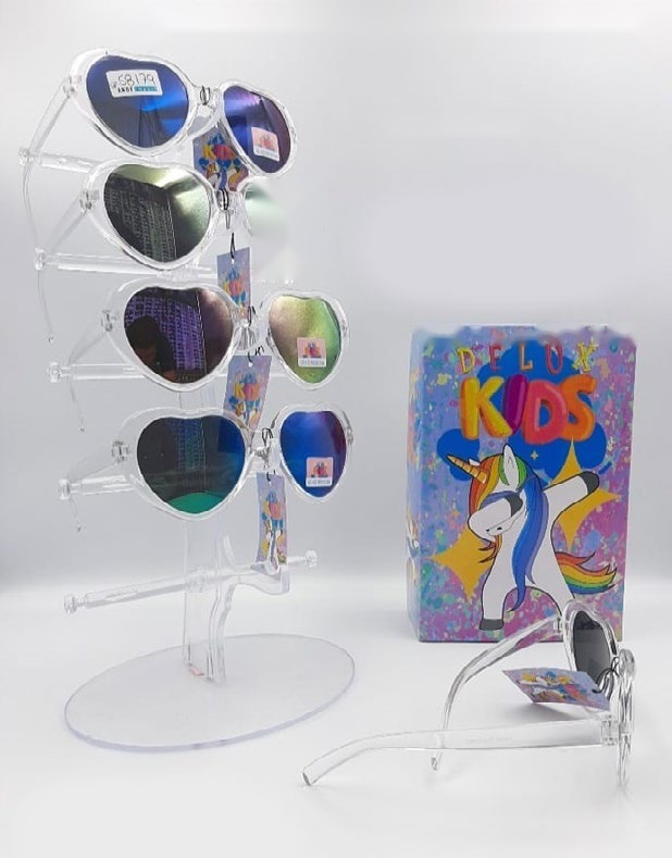 [EB-SP58179] Lentes de Sol para Niños Delux Kids Corazón Caja 12 Pz SP58179