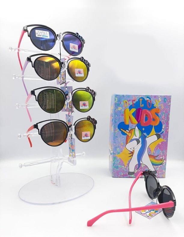 [EB-SP54311] Lentes de Sol para Niños Delux Kids Redondo Caja 12 Pz SP54311