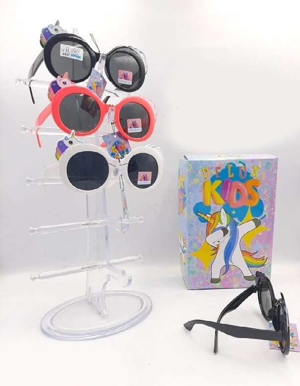 [EB-SP60182] Lentes de Sol para Niños Delux Kids Redondo Caja 12 Pz SP60182