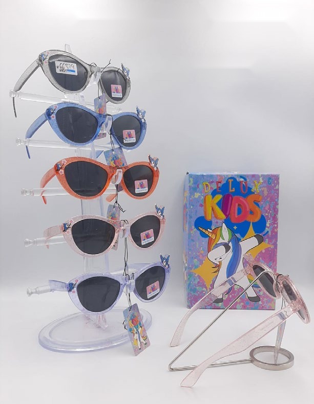 [EB-SP66379] Lentes de Sol para Niños Delux Kids Redondeado Caja 12 Pz SP66379