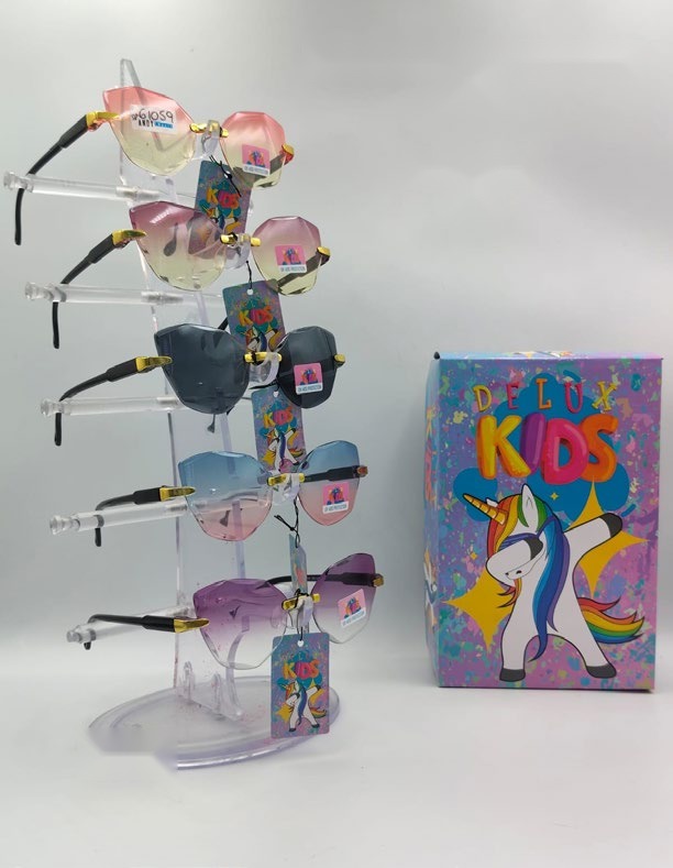 [EB-SP61059] Lentes de Sol para Niños Delux Kids Cuadrado Caja 12 Pz SP61059