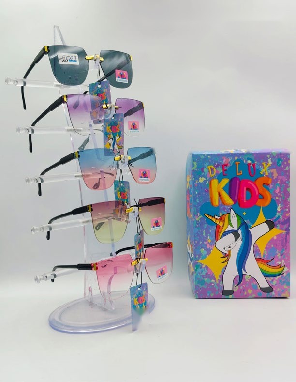 [EB-SP61062] Lentes de Sol para Niños Delux Kids Cuadrado Caja 12 Pz SP61062